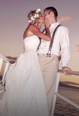 Private Charter Maui Hawaii Wedding Cruise